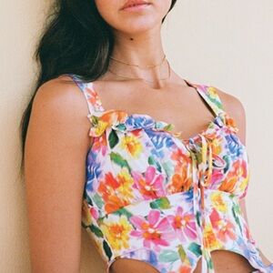 NWT Anthropologie Charles Holiday Alicia top